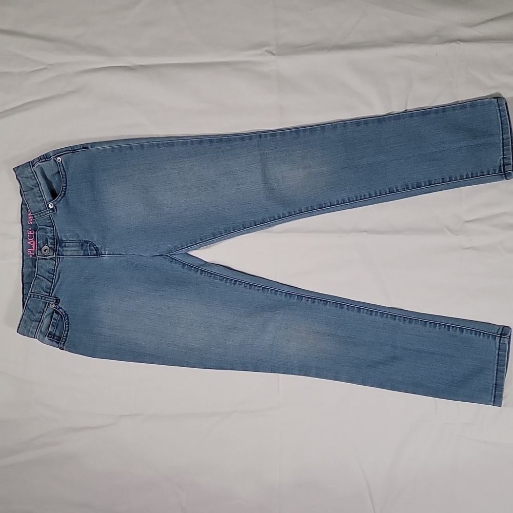 Light/Medium Super Skinny Blue Jeans